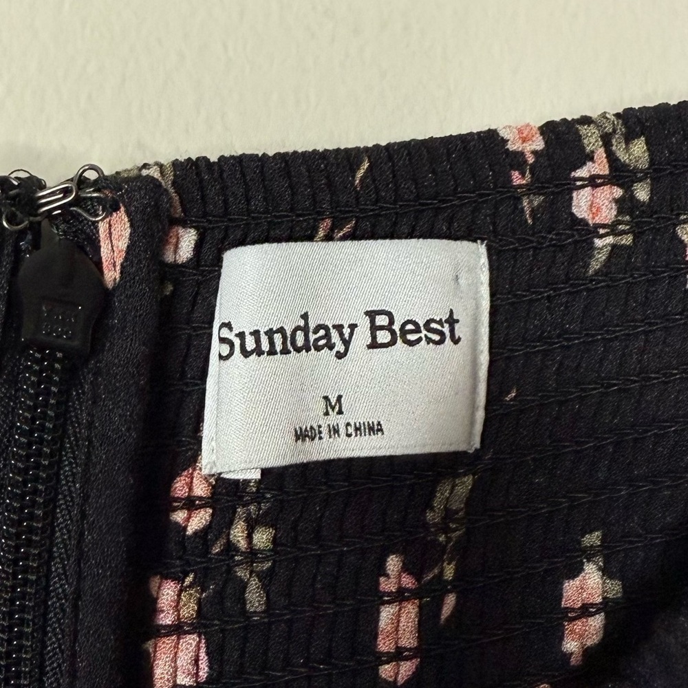ARITZIA SUNDAY BEST Delilah Cottagecore Milkmaid Ditsy Floral Mini Dress - Picture 6 of 10
